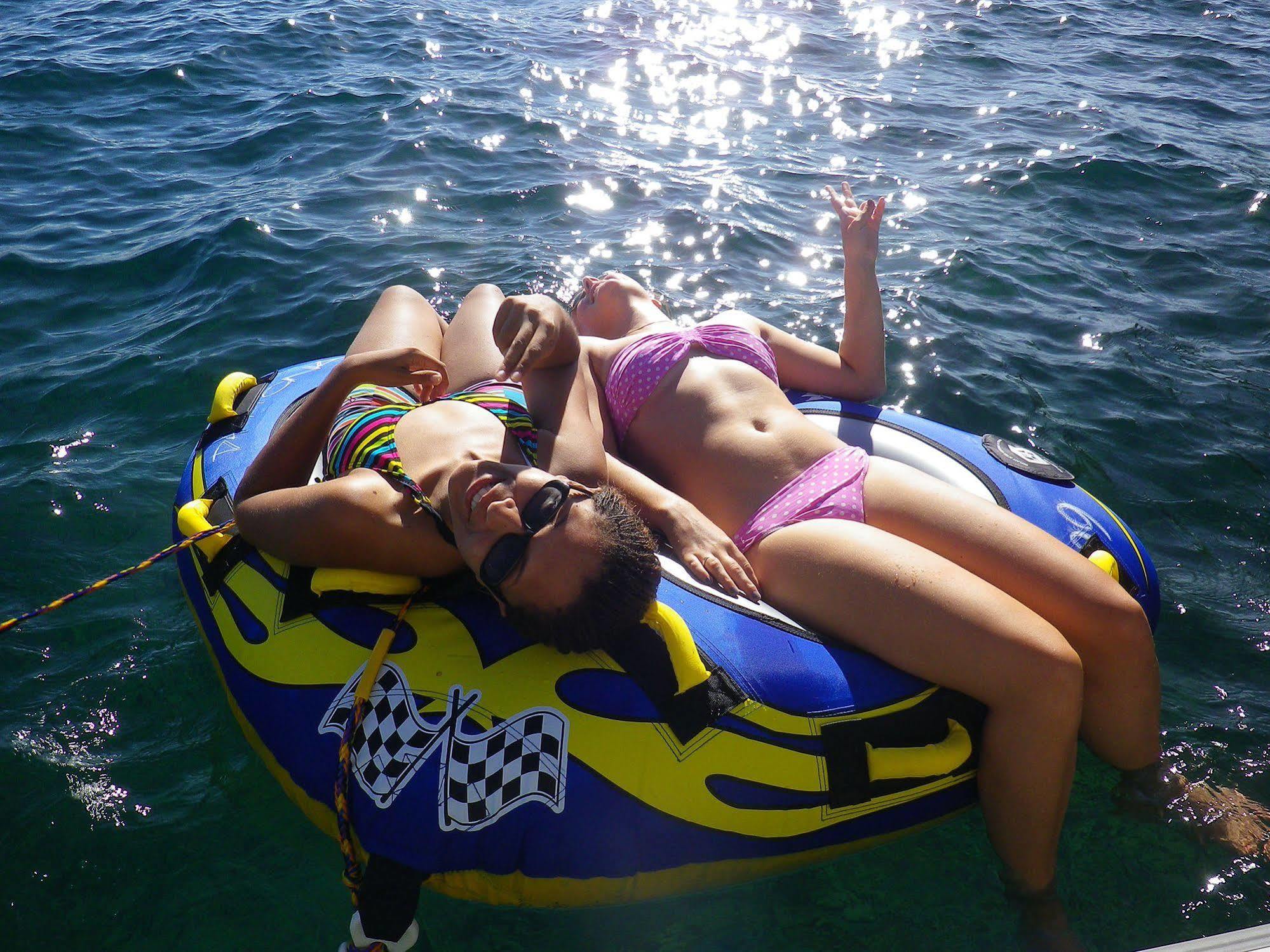 Blue Zebra Island Lodge Senga Bagian luar foto